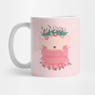 Flower Cat Mug